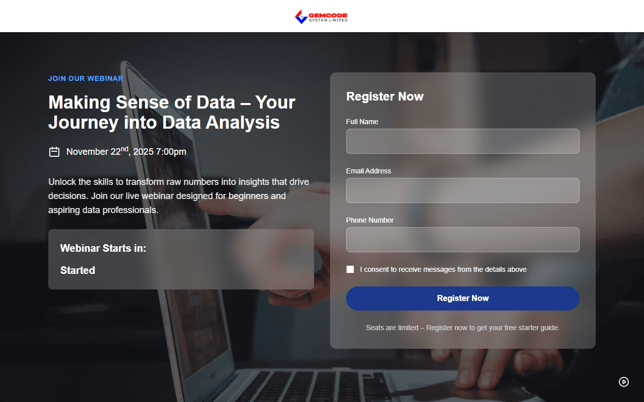 Gemcode Webinar